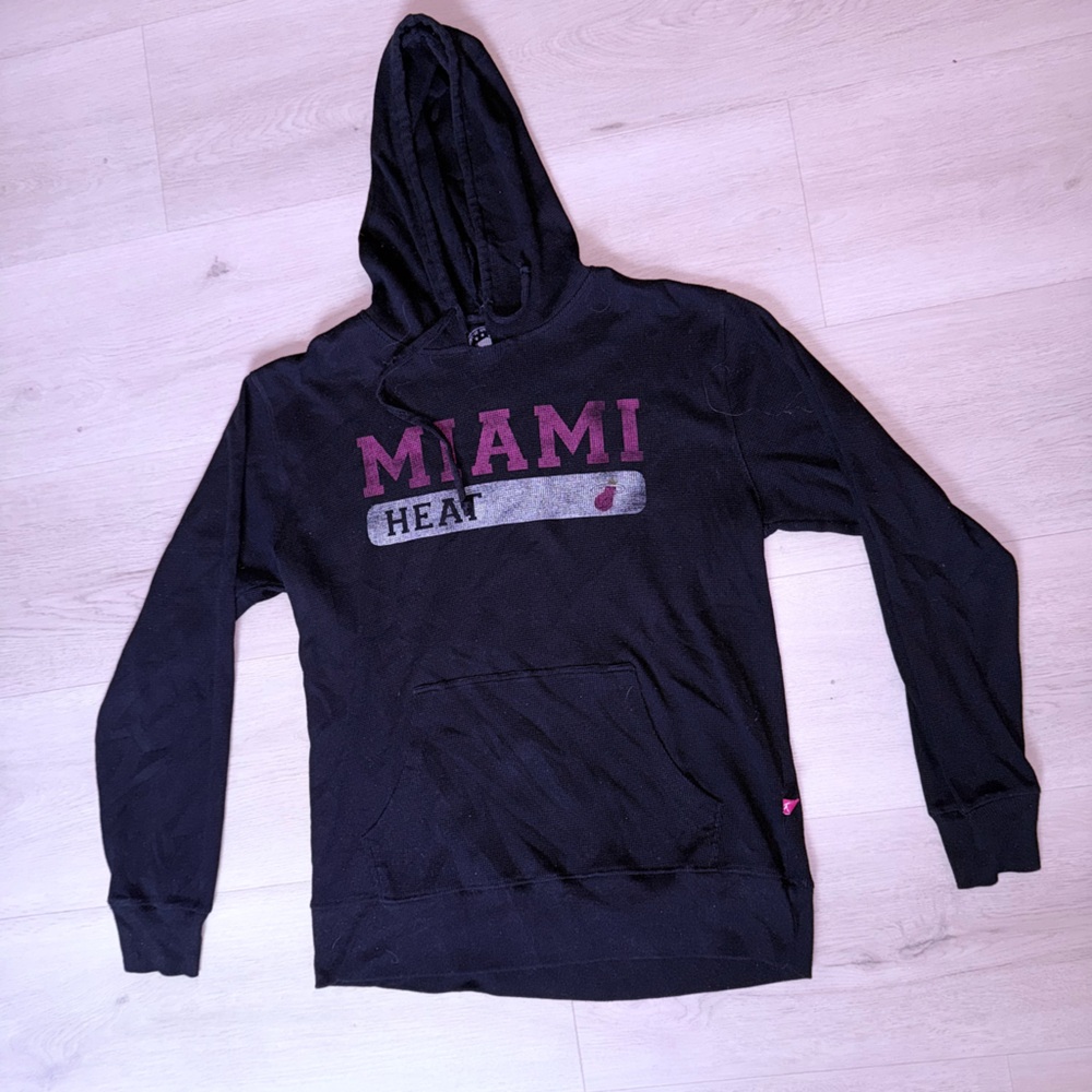 Black Miami Heat Hoodie